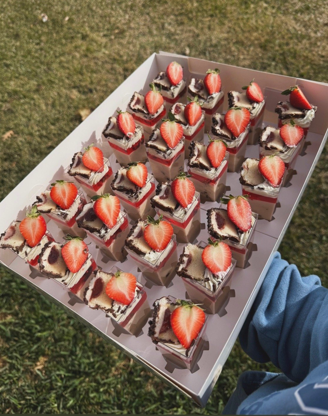 Caja de variedad de postres